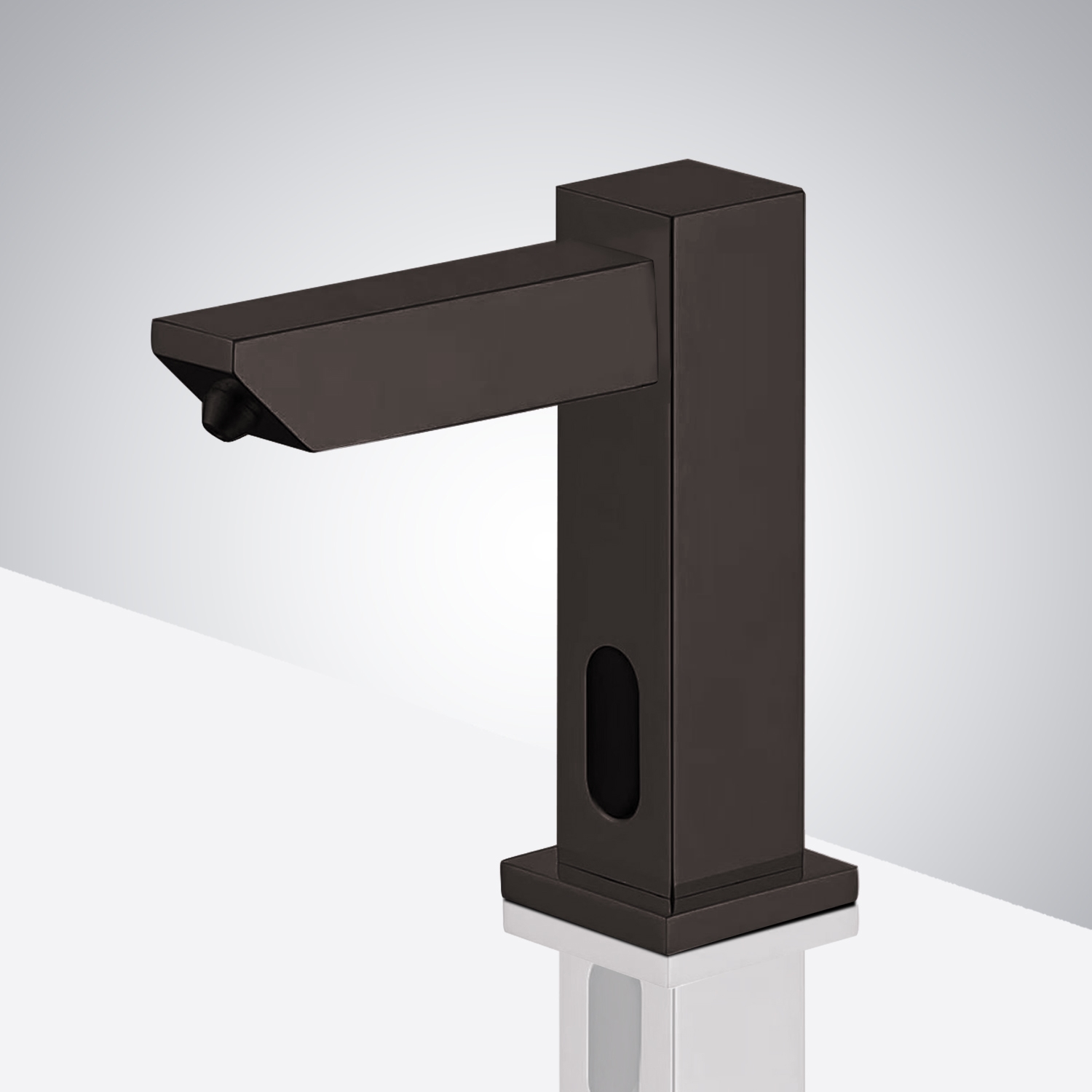 Fontana Commercial Deck Mount Automatic Intelligent Touchless Soap Dispenser in Oil Rubbed Bronze